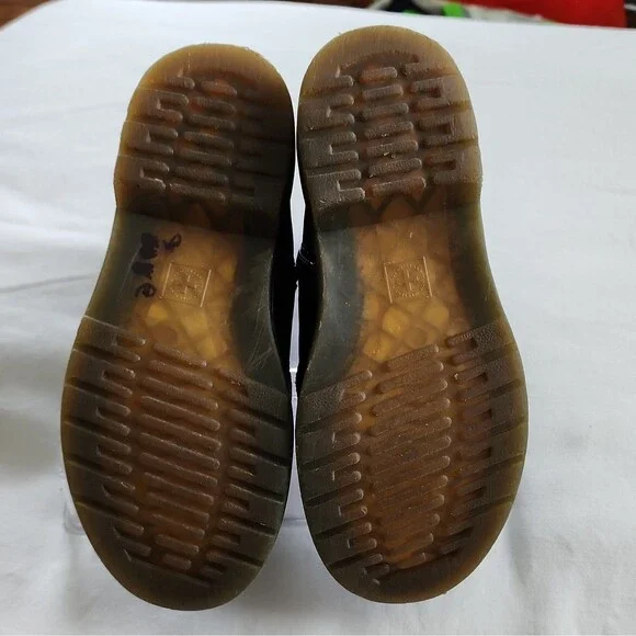 Dr Martens Youth Kids Size 3 US Black Combat Boots Leather Side Zippers School - Picture 7 of 7